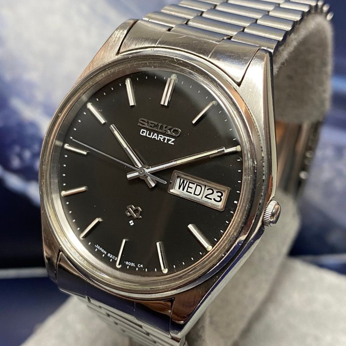 Seiko - Vintage SQ Day-Date - 8223-80T0 A0 - Férfi - 1980-1989