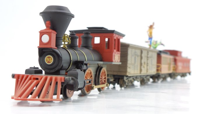 Hornby H0 - R1149 - Tågset - Toy Story 3 Train set, med lekmatta