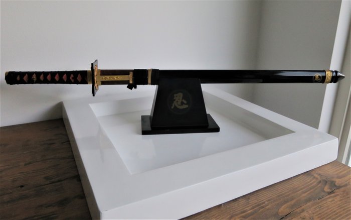 Franklin Mint - "Sword of the Ninja" (1) - Steel and 24k gold plated