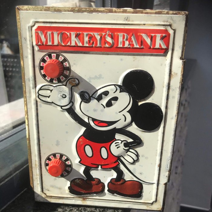 Disney  - Mickey’s Bank - Første udgave - (1978)