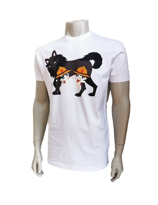 dsquared wolf t shirt