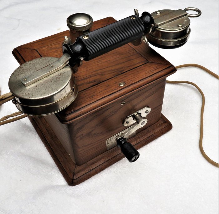 La Sequanaise Electrique. P. Jacquesson - Telephone - Wood- Oak