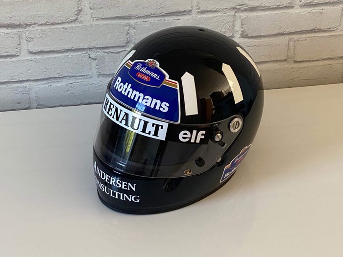 Williams - Fórmula 1 - Damon Hill - 1996 - Réplica de casco