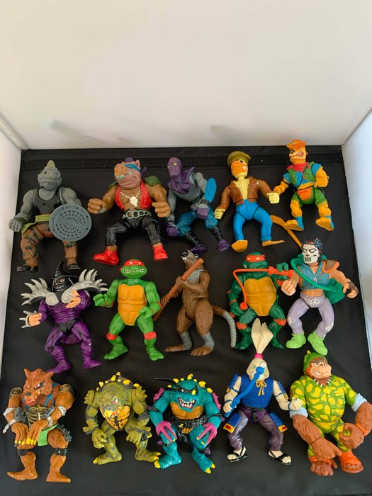 Playmates Toys - Vintage - Mirage Studios - Figurines d'action TMNT Teenage Mutant Ninja Turtles - 1980-1989 - Chine