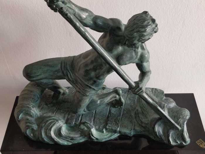 Alexandre Ouline (1918-1940) - 雕塑, 奥菲斯（或赛艇运动员）