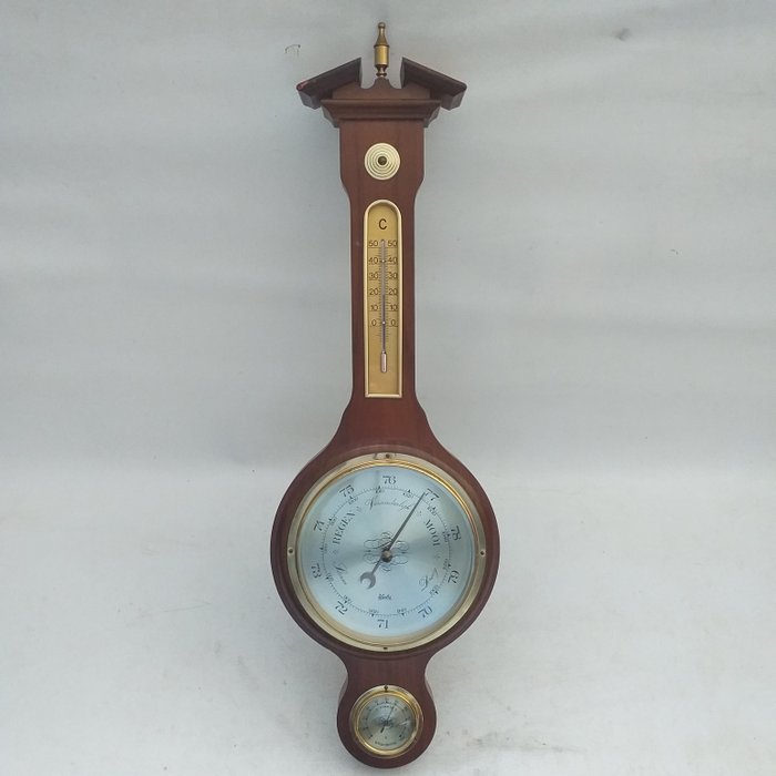 WUBA - 氣壓錶, 溫度計, 濕度計 (1) - 木