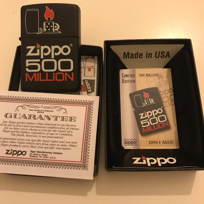 Zippo Limited Edition 500 Million Editon - Accendino