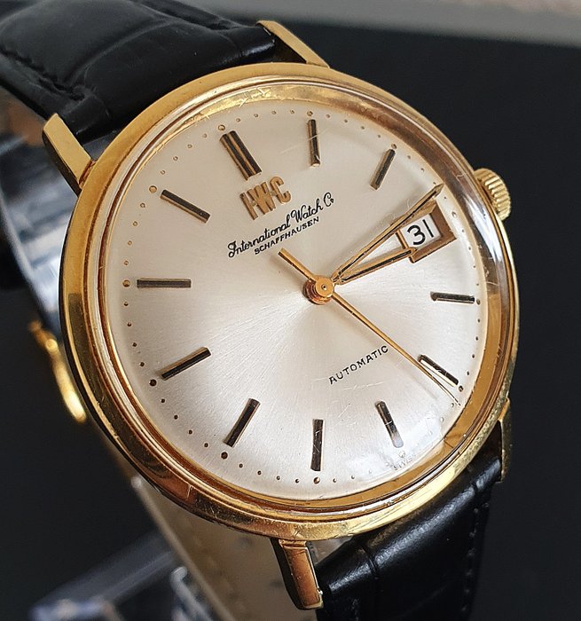 IWC - Vintage 1818 Gold 18k/750 - Automatic Date Cal. C 8541 B - 男士 - 1960-1969