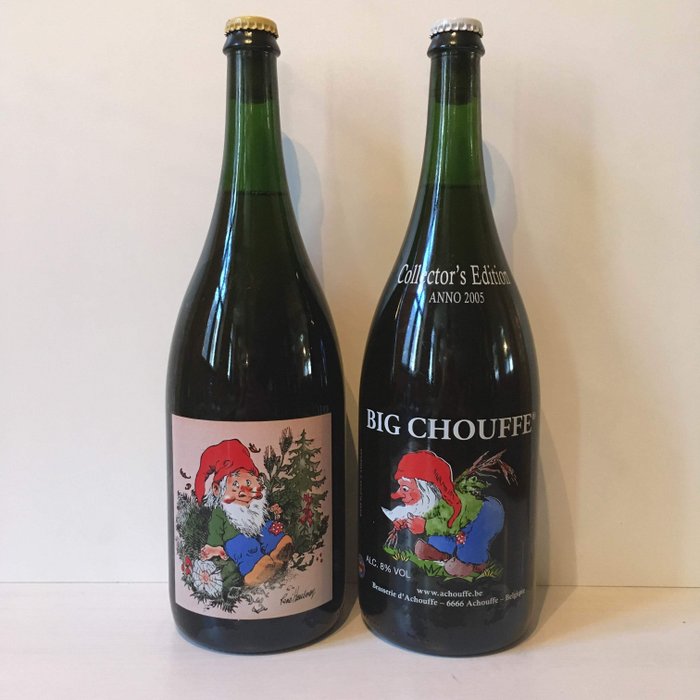 Chouffe  - 2005 & 2008 - 1,5 Liter - 2 flaschen