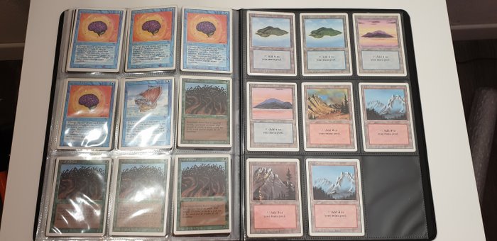 wizards of the coast - Magic: The Gathering - Album mooie collector's album met 178 magic the gathering kaarten serie Revised! - 1994