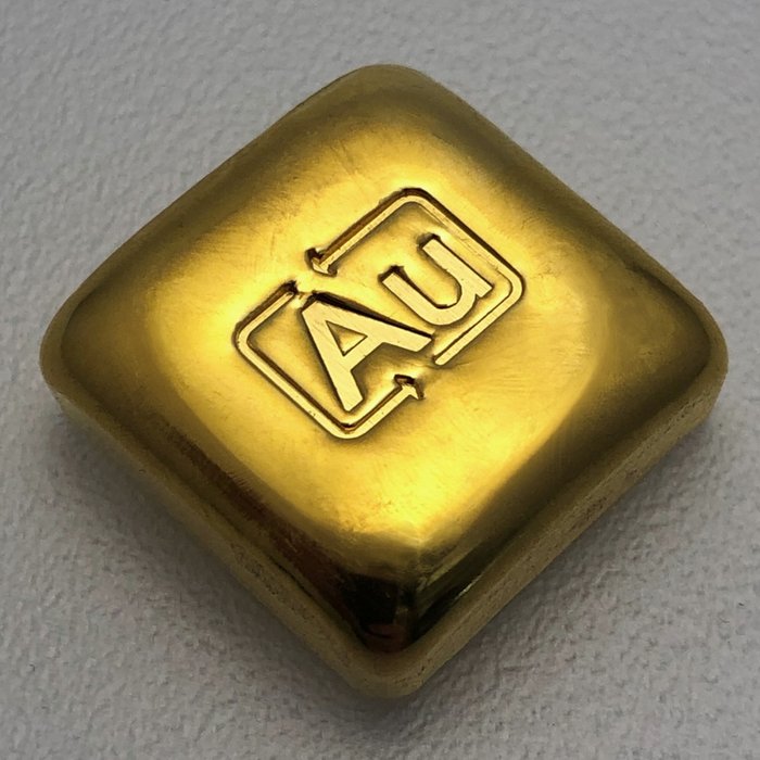 10 Gramm - Gold .999 - ESG Edelmetalle Deutschland Goldknuffel - Versiegelt, Versiegelt und mit Zertifikat
