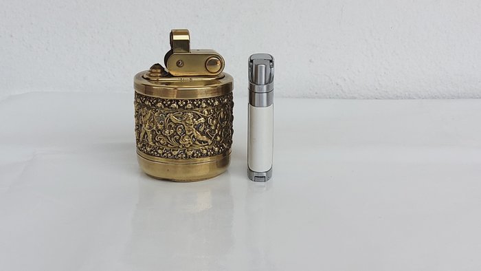 Erhard Söhne - Table lighter - Rococo style phosphor of 1