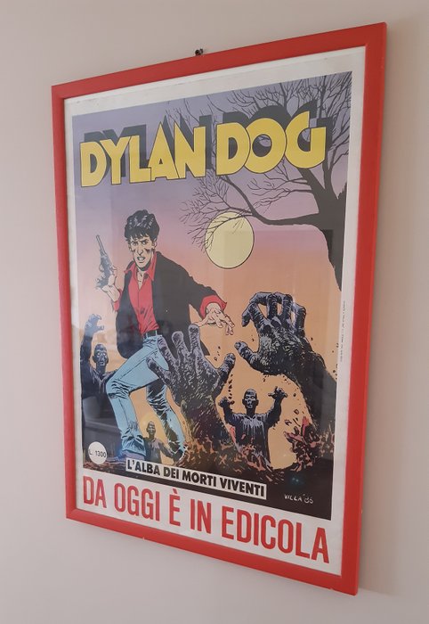 Dylan Dog n. 1 - Locandina pubblicitaria - Lose Seiten - Erstausgabe - (1986)