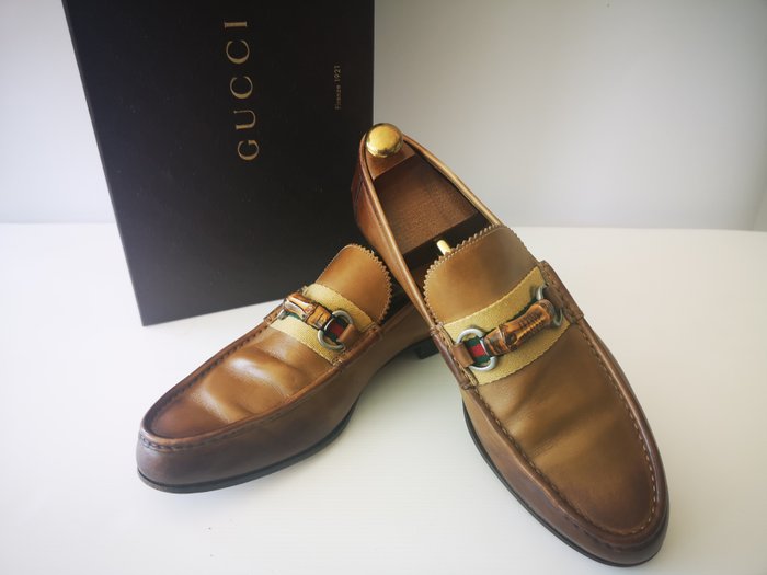 gucci bamboo loafers