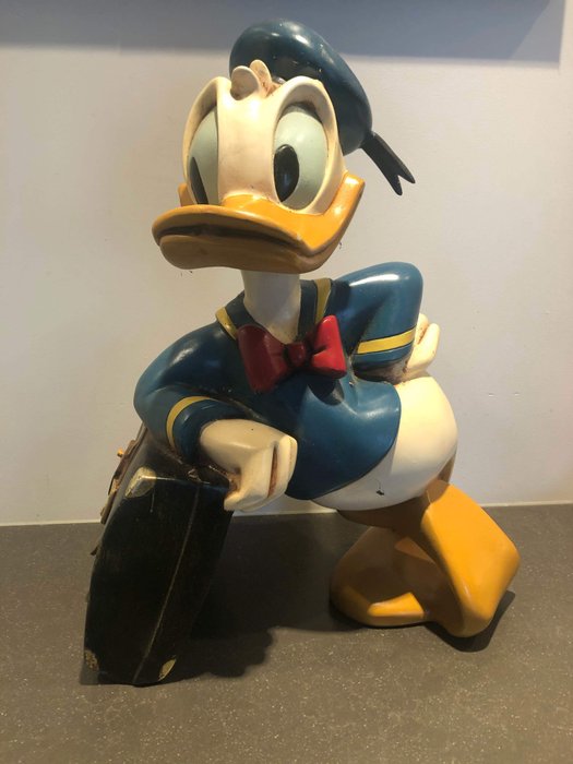 Disney - Beeld - Donald Duck met koffer