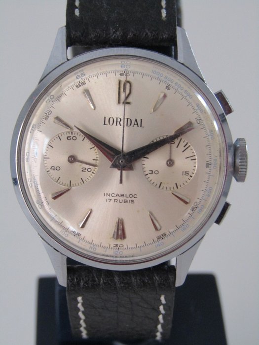Loridal - Chronograph - "NO RESERVE PRICE" - Mænd - 1950-1959