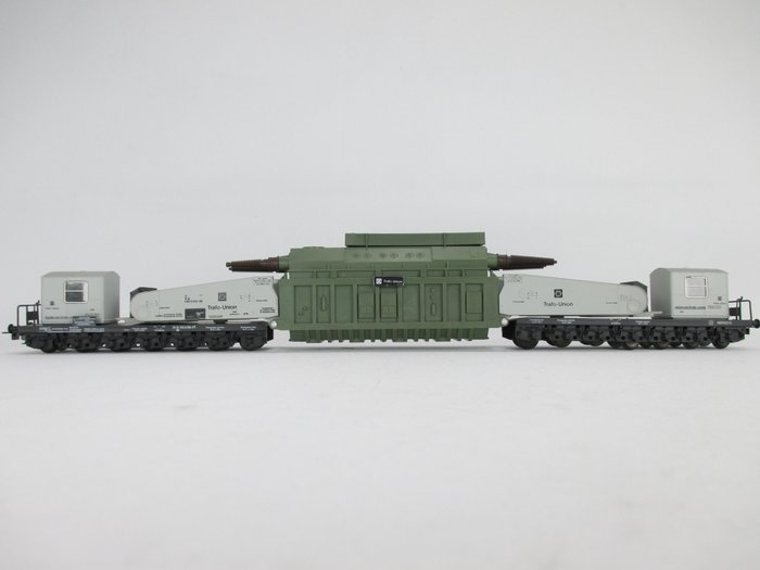 Liliput H0 - 209 00 - Güterwagen - Hochleistungs-Tieflader mit Transformator "Trafo-Union" - DB