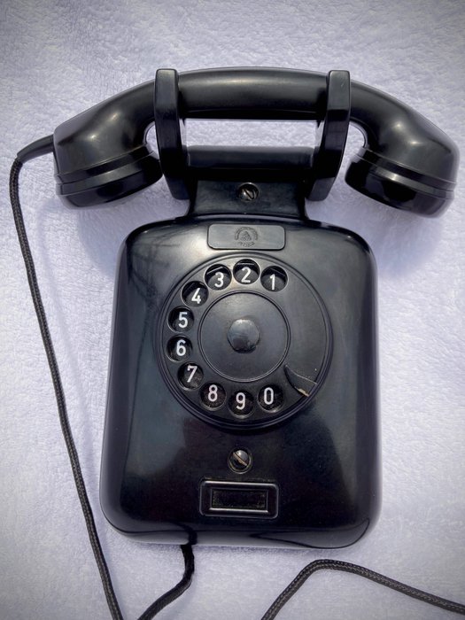 Siemens - Telefone de parede baquelite vintage - Baquelite