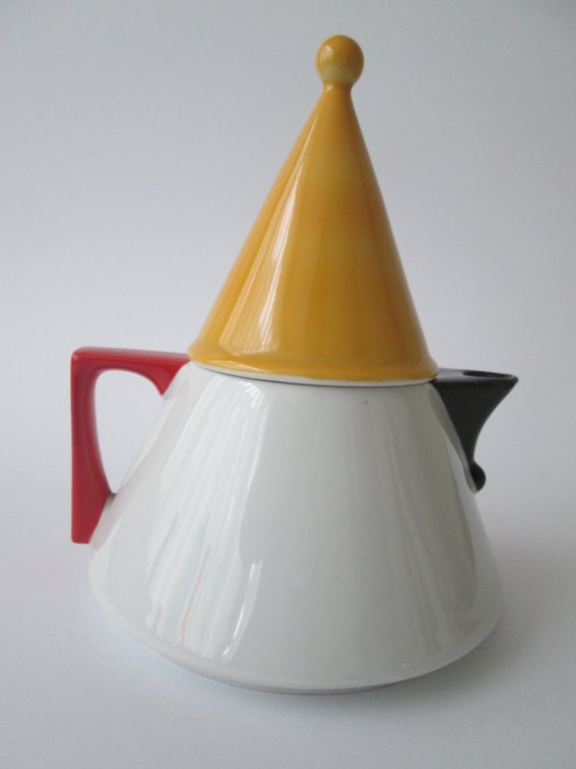 J.Kronester - Bavaria - Douwe Egberts - Teapot - Memphis style (1) - Porcelain