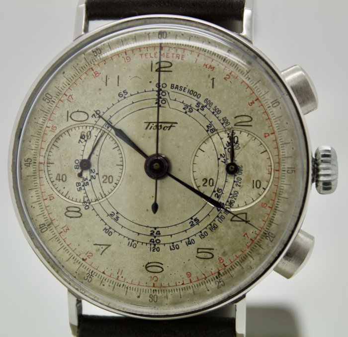 Tissot - 15 Tl - chronograph vintage - Bărbați - 1901-1949