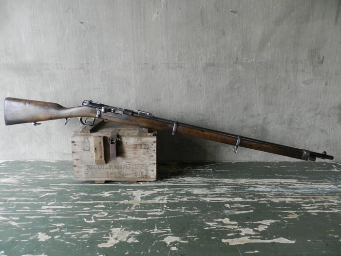 Austria - STEYR - KROPATSCHEK M1886 INFANTRY RIFLE - BLACK POWDER RIFLE - Fuego central - Rifle - 8x60R