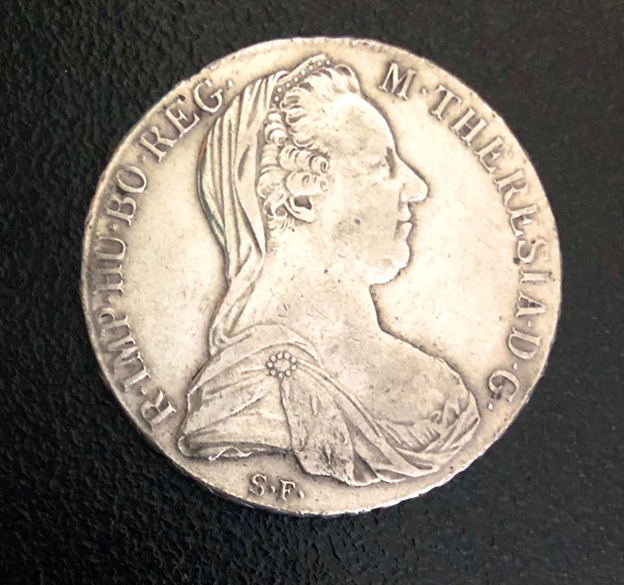 奥地利 - 1 Thaler 1780, Maria Theresia - 银