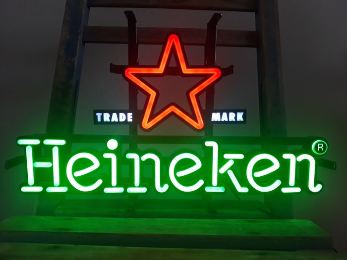 Heineken Bier - Neón, neón, señal - Metal & Plastic