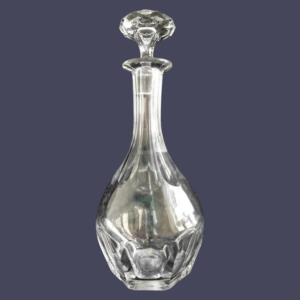 Baccarat - Weinkaraffe Modell Malmaison Compiègne - Signiert - Kristall
