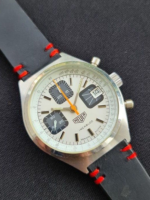 Heuer - Chronograph 'Made in France' - Ref. 1589B - 男士 - 1970-1979