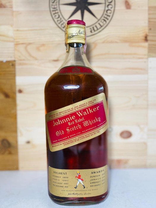 Johnnie Walker Red Label - b. 1980s - 2 liter