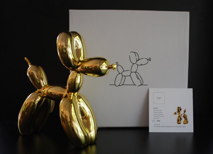Jeff Koons (after) - Balloon Dog - Gold Edition Ltd!!!