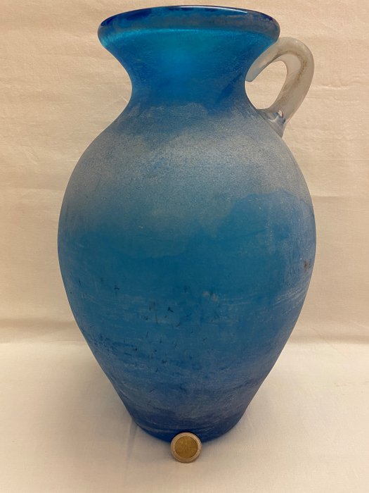 Bisazza - Vaso vetro scavo (33 cm) - Vetro