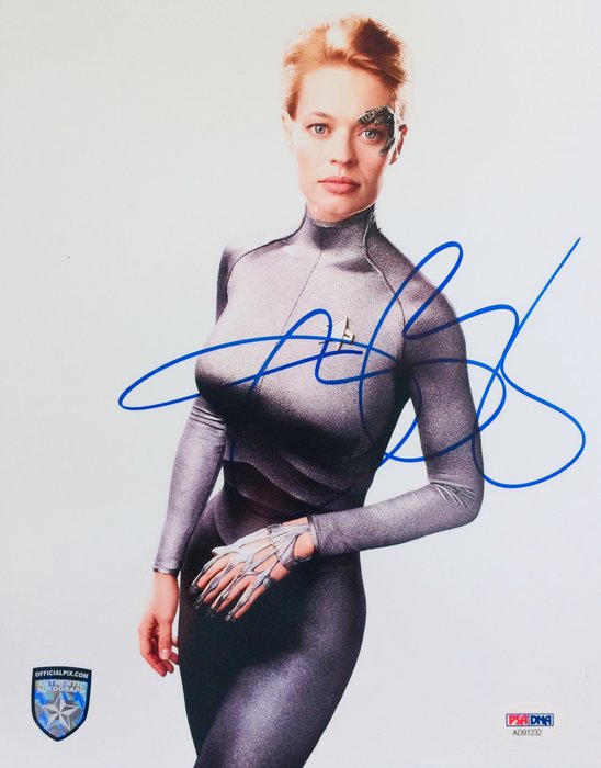 Star Trek Mujeres de Voyager holofex autógrafo tarjeta SA1 Jeri Ryan siete de nueve 