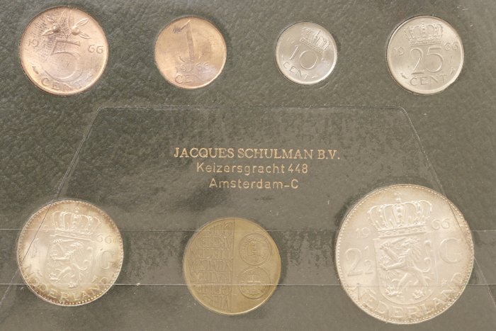 Pays-Bas. Year Set (FDC) 1966 '100 jarig Jubileum Schulman'  (Sans Prix de Réserve)