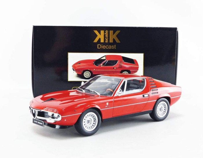 KK Scale - 1:18 - Alfa Romeo Montreal 1970 - Édition limitée de 1 500 pièces.