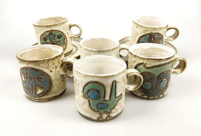 Hannie Mein - Oggetto in ceramica (6) - Ceramica