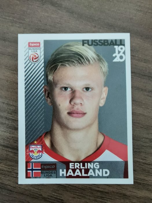 Erling HAALAND ROOKIE Team Sticker #8 Panini Bundesliga 2019/20 Salzburg 