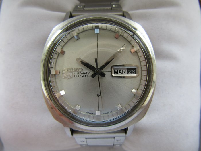 Seiko - Seiko 5 Automatic Vintage 70 Antique Watch 21 Jewels - Ref 6119 6003 - Miehet - 1970-1979