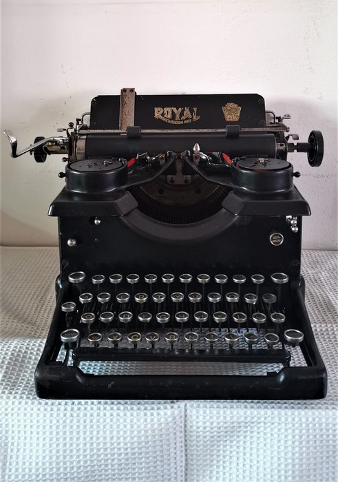 Royal Typewriter Company - Royal 10 - skrivemaskin, 1930-tallet - Jern (støpt/smittet)