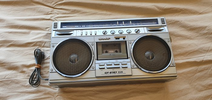 Sharp - GF-8787 - Portable radio, Kassettdekk, boombox