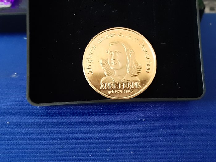 Tyskland - Medal Anne Frank  - Guld