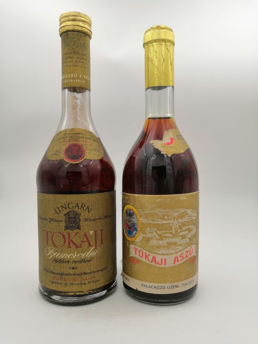 Tokaji: 1971 Tokaji Aszu 3 Puttonyos - Palackozo Uzem Tolcsva & 1966 Tokaji Szamorodni - 托凱 - 2 珍妮瓶 (0.5L)