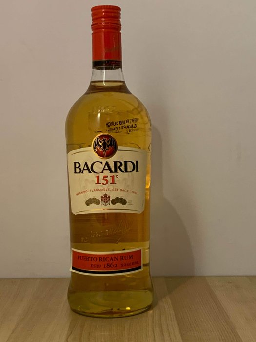 Bacardi - 151° - 1,0 litri