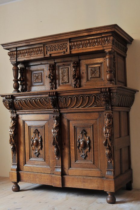 廚櫃 - 文藝復興時期 - 橡木 - 17世紀