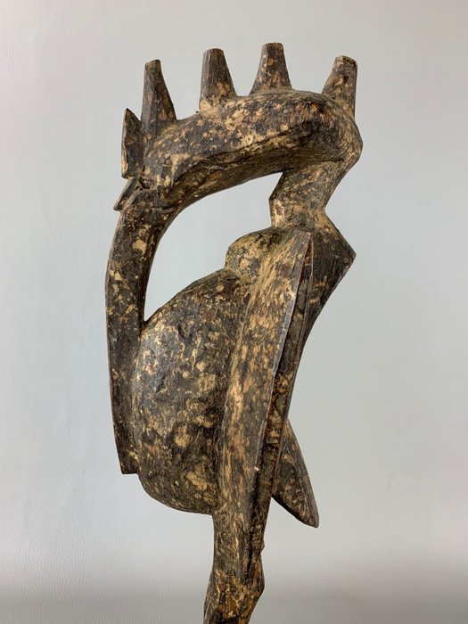 Statua Calao - Drewno - Senufo - Wybrzeże Kości Słoniowej 