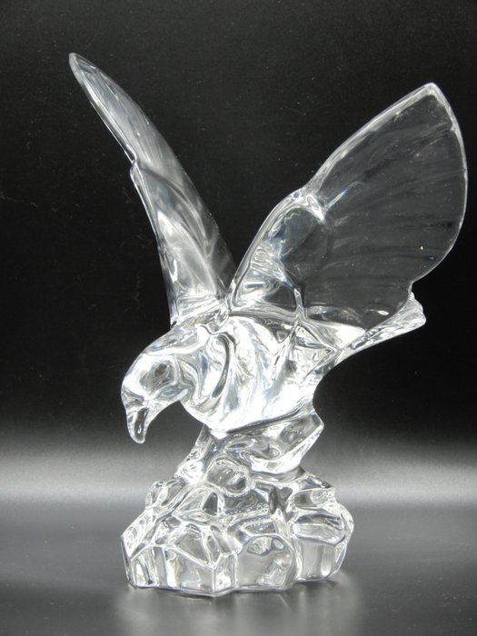 De Sores - Val Saint Lambert - Figura de un águila - Cristal