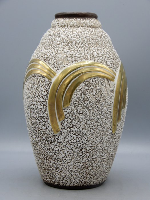 Berlot & Mussier - Odyv - 精美的裝飾藝術花瓶
