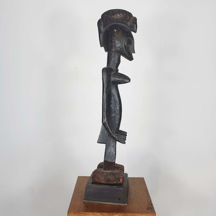 Estatua de antepasado - Madera - Ancienne collection Robert Lemariey (France, Paris) - Sénoufo - Costa de Marfil 