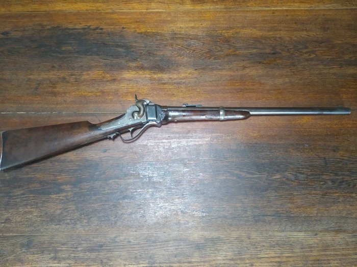 VS - Sharp - New Model 1863 - modification 1866 (rare) - Centerfire - Karabijn - .50-70 government