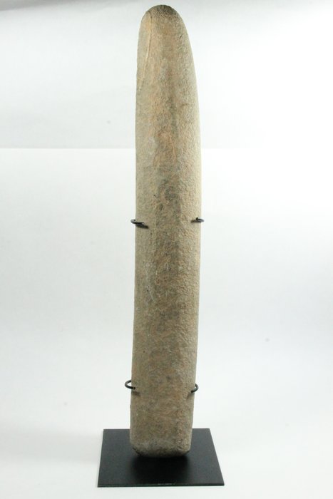 Forhistorisk, Neolittisk Stein Litofon, et av de første musikkinstrumentene - 470×80×50 mm - (1)